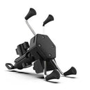 Suporte Para Celular GPS Para Moto Com Carregador USB