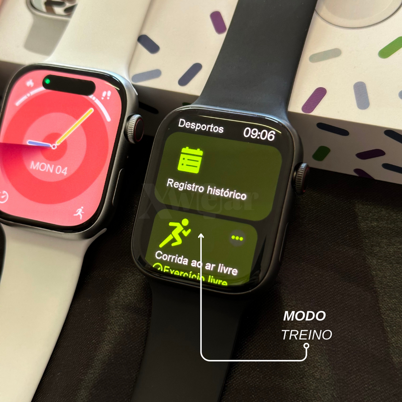 Smartwatch W99+ Amoled - Série 9 45mm Com Função 2 Gestos E Armazenamento Interno