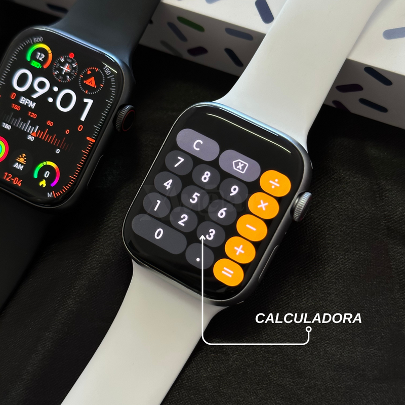 Smartwatch W99+ Amoled - Série 9 45mm Com Função 2 Gestos E Armazenamento Interno