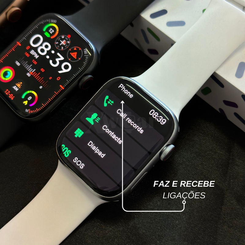 Smartwatch W99+ Amoled - Série 9 45mm Com Função 2 Gestos E Armazenamento Interno