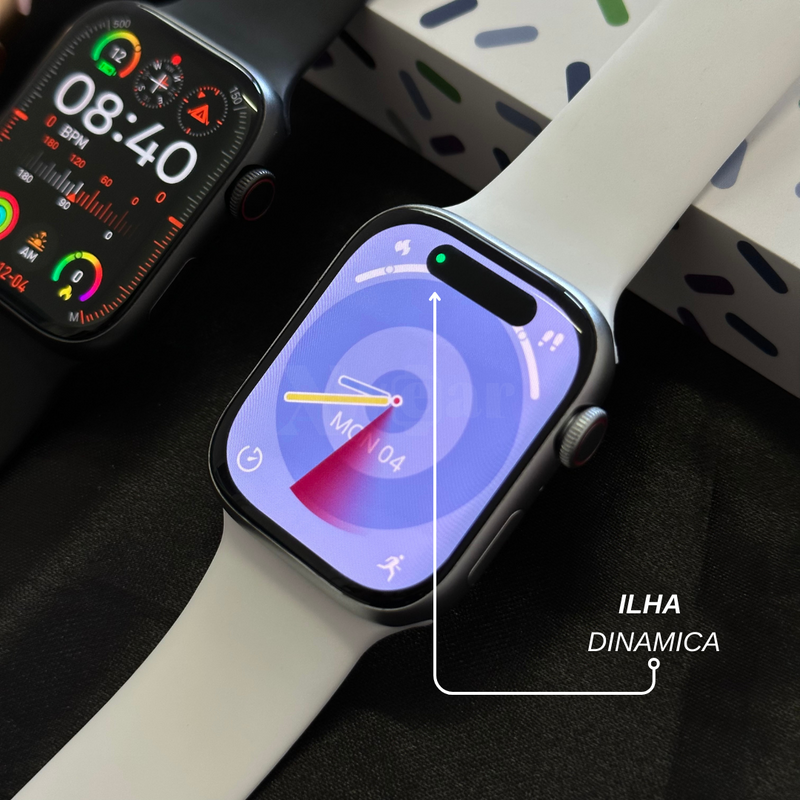 Smartwatch W99+ Amoled - Série 9 45mm Com Função 2 Gestos E Armazenamento Interno