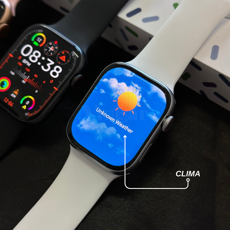 Smartwatch W99+ Amoled - Série 9 45mm Com Função 2 Gestos E Armazenamento Interno