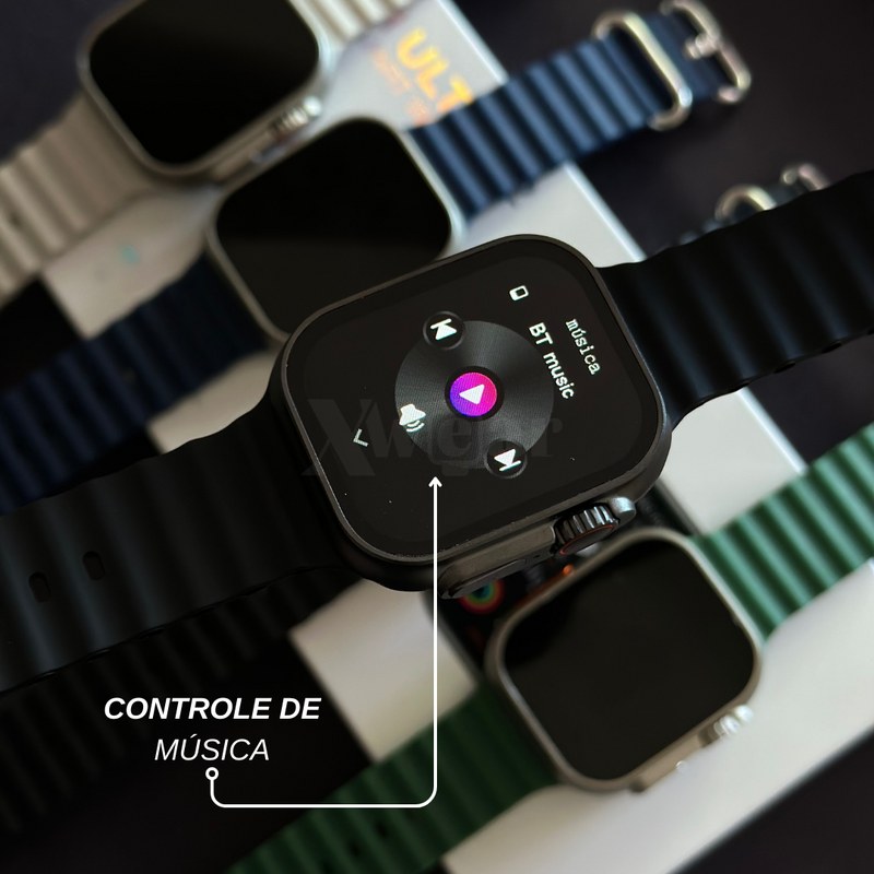 Smartwatch XH Ultra 2 - Modelo Ultra Custo Benefício com Função Dois Gestos