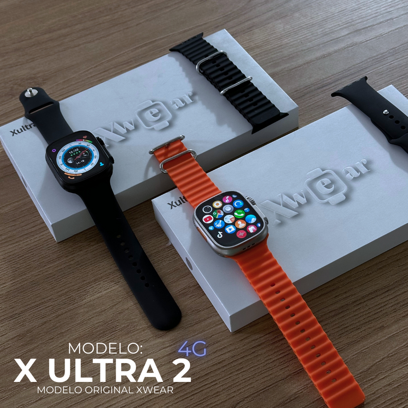 Smartwatch Ultra 2 Max - Tela Amoled, função 2 Gestos e CPU Dual Core