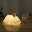 Coelho Fofo De silicone  Luminaria Recarregavel USB