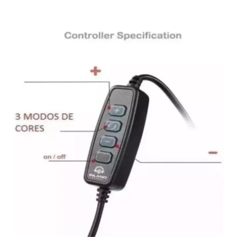 Ring Light Portátil Led Iluminador + Tripé Grande