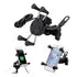 Suporte Para Celular GPS Para Moto Com Carregador USB