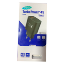 Carregador SAMSUNG Turbo Powe 45W, USB-C