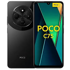 Xiaomi Poco C75  256GB / 8GB RAM, Preto, Camera 50 Mpx, 4G, Tela 6,88", Dual SIM, Lançamento 2025