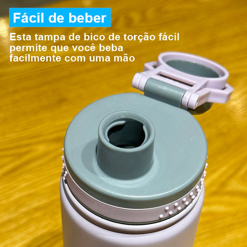 Garrafa Térmica De 304 Aço Inox De Água Manter A Vácuo 750ml Modus