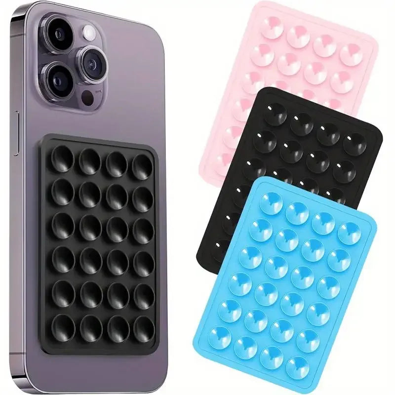 Suporte Adesivo Silicone Com Ventosa De sucção - Capa De Celular Com Ventosa