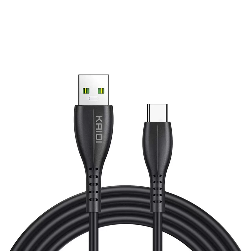 Cabo de Carregamento USB Tipo C 1m Kd-22c 2.4a Kaidi