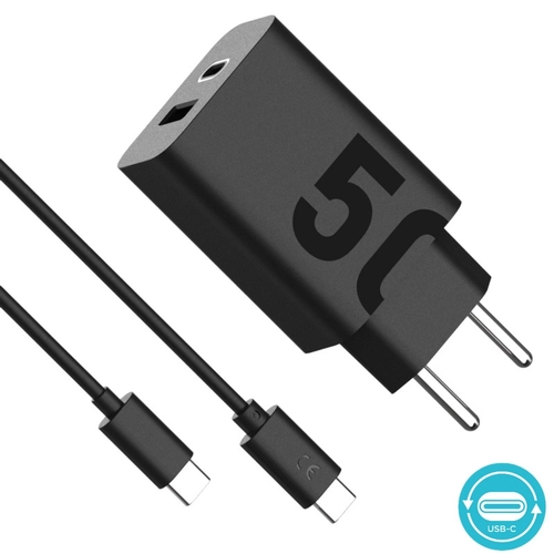 Carregador Motorola Turbo Power 50W, Cabo USB-C