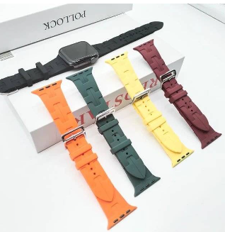 Pulseira para SMARTWATCH de Silicone Social 42/44/45/49MM