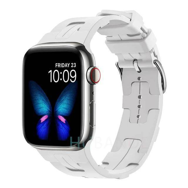 Pulseira para SMARTWATCH de Silicone Social 42/44/45/49MM