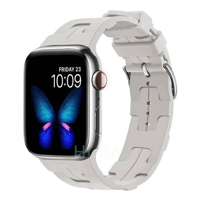 Pulseira para SMARTWATCH de Silicone Social 42/44/45/49MM