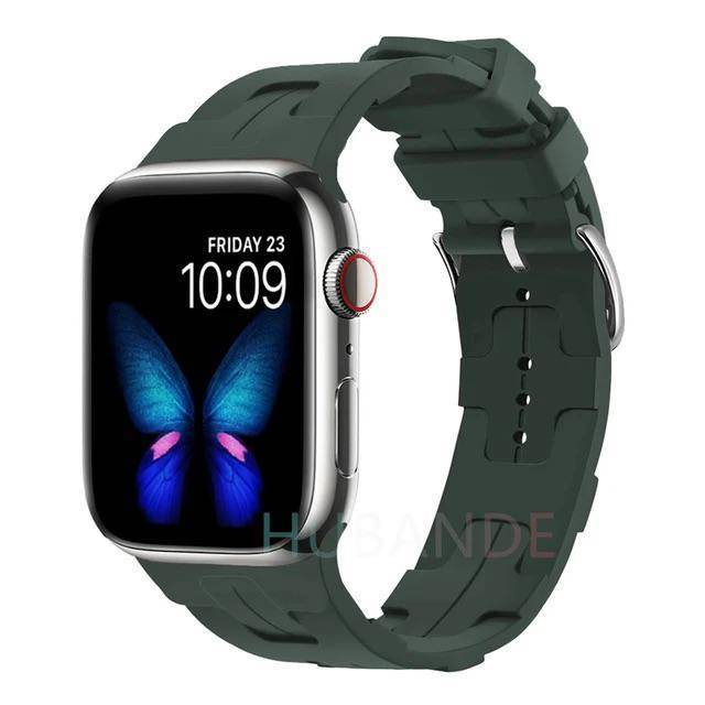 Pulseira para SMARTWATCH de Silicone Social 42/44/45/49MM